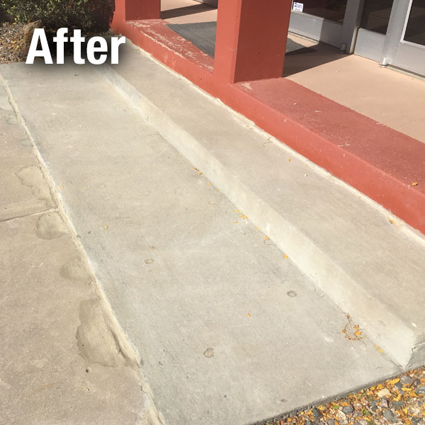 Commercial Concrete Repair - Colorado Springs - After